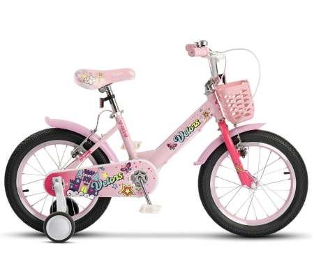 Bicicleta copii 16" VELORS Pony, varsta 4-6 ani [1]
