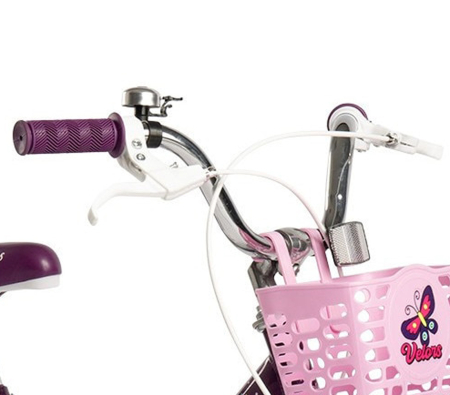 Bicicleta copii 16" VELORS Pony, varsta 4-6 ani [4]