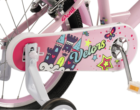 Bicicleta copii 16" VELORS Pony, varsta 4-6 ani [5]