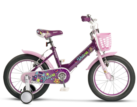 Bicicleta copii 16" VELORS Pony, varsta 4-6 ani [1]