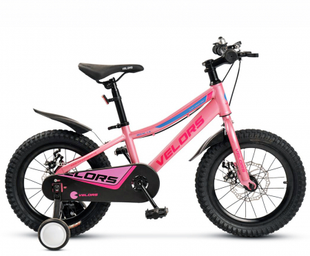 Bicicleta copii 16" VELORS Royal 1.6, frane disc, varsta 4-6 ani [1]