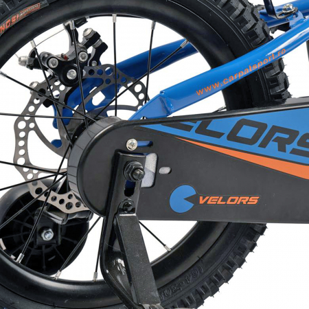 Bicicleta copii 16" VELORS Royal 1.6, frane disc, varsta 4-6 ani [6]