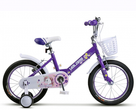 Bicicleta copii 16" VELORS Unicorn V1602, varsta 4-6 ani [1]