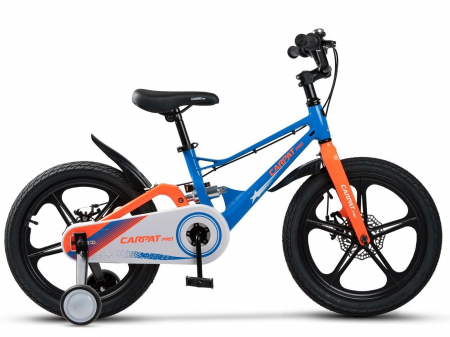 Bicicleta copii 18" CARPAT Pro 18144, cadru aluminiu full-suspension, jante magneziu, frane disc, varsta 5-7 ani [1]