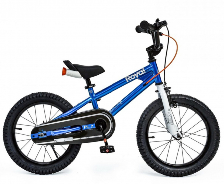 18" (varsta 5-7 ani) - Bicicleta copii 18" ROYAL BABY Freestyle 7.0 NF, rosu, varsta 5-7 ani