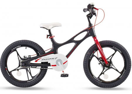 Bicicleta copii 18" ROYAL BABY Space Shuttle, cadru si roti magneziu, alb, varsta 5-7 ani [1]