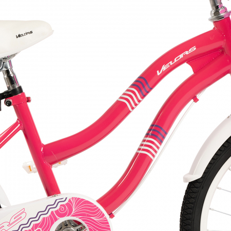 Bicicleta copii 20" VELORS Pony V2004B fucsia, varsta 7-10 ani [10]