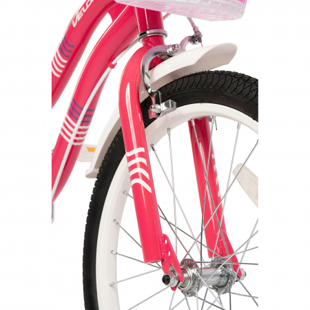 Bicicleta copii 20" VELORS Pony V2004B fucsia, varsta 7-10 ani [3]