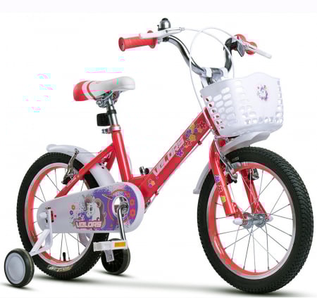 18" (varsta 5-7 ani) - Bicicleta copii 18" VELORS Unicorn V1802, varsta 5-7 ani