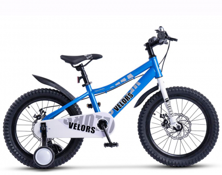Bicicleta copii 18" VELORS Vogue, cadru otel, frane disc, varsta 5-7 ani [1]