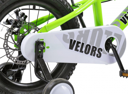 Bicicleta copii 18" VELORS Vogue, cadru otel, frane disc, varsta 5-7 ani [5]
