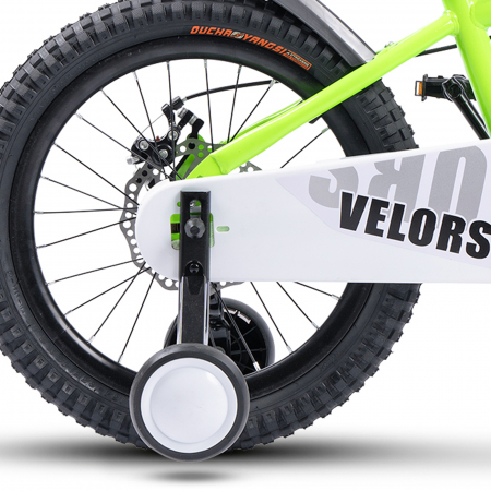Bicicleta copii 18" VELORS Vogue, cadru otel, frane disc, varsta 5-7 ani [6]