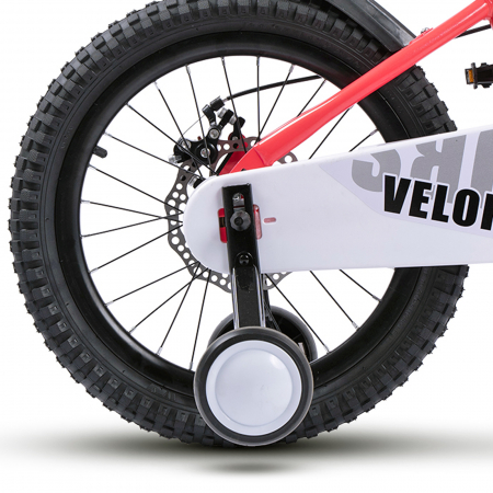 Bicicleta copii 18" VELORS Vogue, cadru otel, frane disc, varsta 5-7 ani [6]