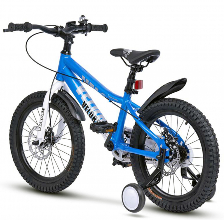 Bicicleta copii 18" VELORS Vogue, cadru otel, frane disc, varsta 5-7 ani [2]