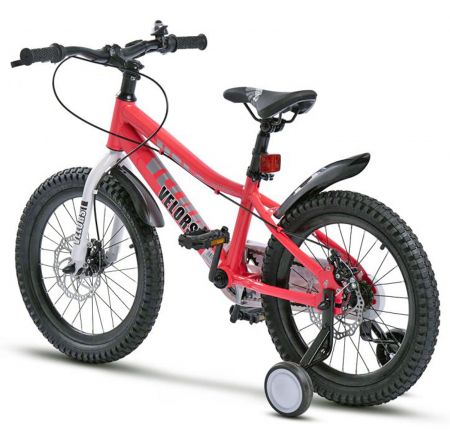 Bicicleta copii 18" VELORS Vogue, cadru otel, frane disc, varsta 5-7 ani [2]