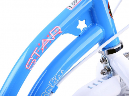 Bicicleta copii 12" ROYAL BABY Star Girl, albastru, varsta 2-4 ani [4]