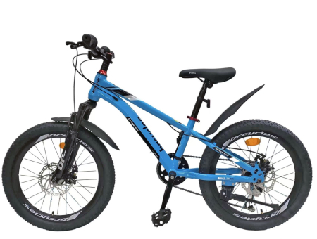 Bicicleta copii 20" BR Inspire, cadru otel 12", manete revoshift, frane disc, 7 viteze, varsta 7-10 ani [2]