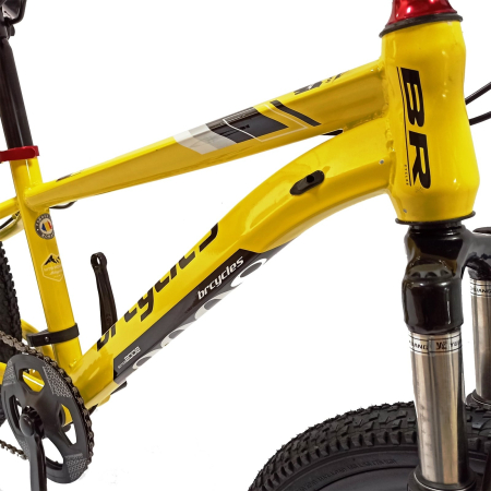 Bicicleta copii 20" BR Inspire, cadru otel 12", manete revoshift, frane disc, 7 viteze, varsta 7-10 ani [13]