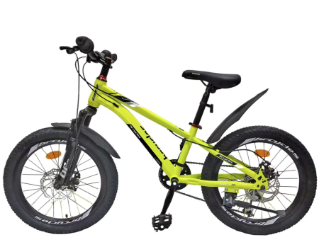 Bicicleta copii 20" BR Inspire, cadru otel 12", manete revoshift, frane disc, 7 viteze, varsta 7-10 ani [2]