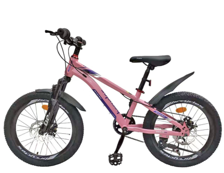 Bicicleta copii 20" BR Inspire, cadru otel 12", manete revoshift, frane disc, 7 viteze, varsta 7-10 ani [2]