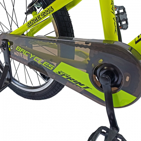 Bicicleta copii 20" BR Sprint, albastru, varsta 7-10 ani [5]