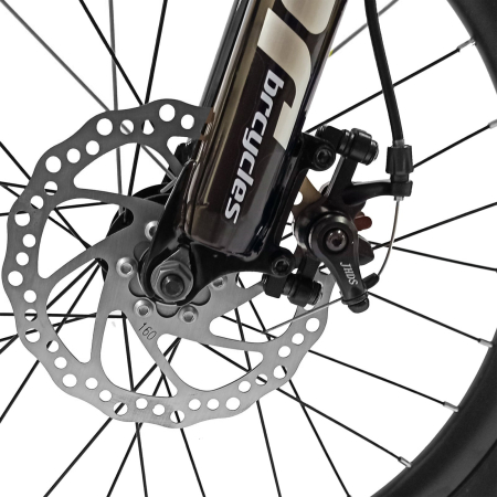 Bicicleta copii 20" BR Tornado, cadru aluminiu 12", manete revoshift, frane disc, 7 viteze, varsta 7-10 ani  [4]