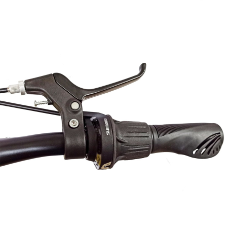 Bicicleta copii 20" BR Tornado, cadru aluminiu 12", manete revoshift, frane disc, 7 viteze, varsta 7-10 ani  [7]