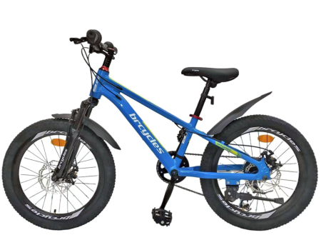 Bicicleta copii 20" BR Tornado, cadru aluminiu 12", manete revoshift, frane disc, 7 viteze, varsta 7-10 ani  [12]