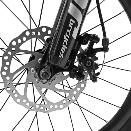 Bicicleta copii 20" BR Tornado, cadru aluminiu 12", manete revoshift, frane disc, 7 viteze, varsta 7-10 ani  [4]