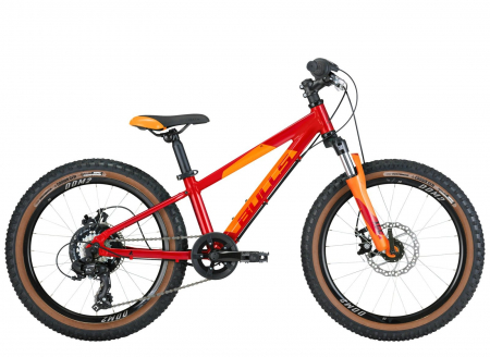 20" (varsta 7-10 ani) - Bicicleta copii 20" BULLS Tokee 20, cadru aluminiu, frane disc, 7 viteze, varsta 7-10 ani