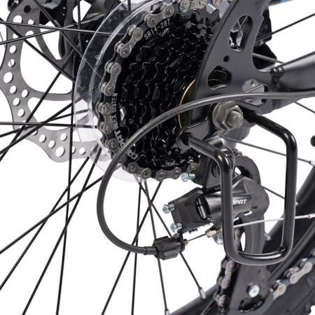 Bicicleta copii 20" CARPAT Polestar, cadru otel, manete secventiale, frane disc, 21 viteze [5]