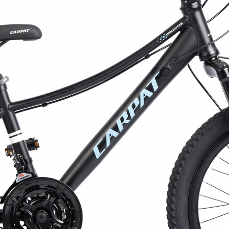 Bicicleta copii 20" CARPAT Polestar, cadru otel, manete secventiale, frane disc, 21 viteze [7]