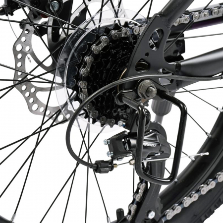 Bicicleta copii 20" CARPAT Polestar, cadru otel, manete secventiale, frane disc, 21 viteze [6]