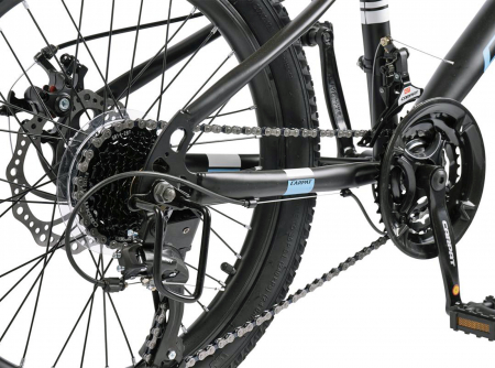 Bicicleta copii 20" CARPAT Polestar, cadru otel, manete secventiale, frane disc, 21 viteze [4]