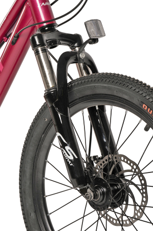 Bicicleta copii 20" CARPAT Polestar, cadru otel, manete secventiale, frane disc, 21 viteze, varsta 7-10 ani [3]