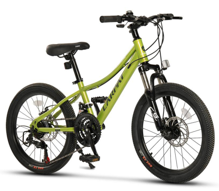 Carpat Sport - Bicicleta copii 20" CARPAT Polestar, cadru otel, manete secventiale, frane disc, 21 viteze, varsta 7-10 ani