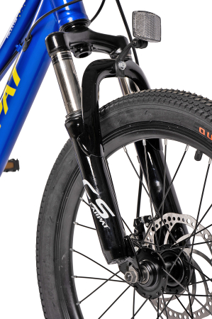 Bicicleta copii 20" CARPAT Polestar, cadru otel, manete secventiale, frane disc, 21 viteze, varsta 7-10 ani [3]