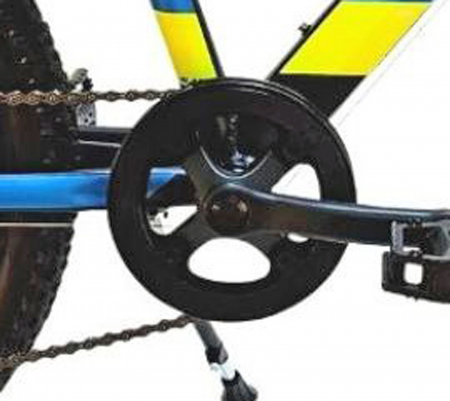 Bicicleta copii 20" DEVRON Alaska 20, cadru aluminiu, frane disc, 6 viteze, negru/albastru, varsta 7-10 ani [5]