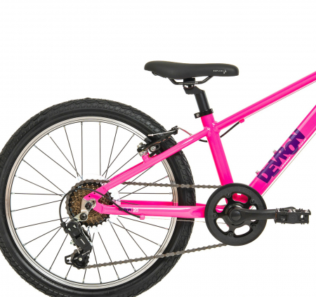 Bicicleta copii 20" DEVRON Urbio U2.0 SuperLight, cadru aluminiu, manete revoshift, frane V-Brake, 7 viteze [7]