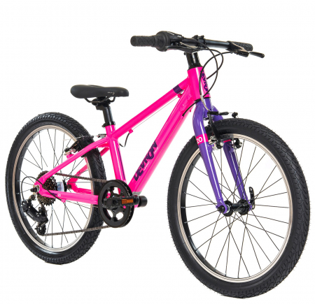 20" (varsta 7-10 ani) - Bicicleta copii 20" DEVRON Urbio U2.0 SuperLight, cadru aluminiu, manete revoshift, frane V-Brake, 7 viteze