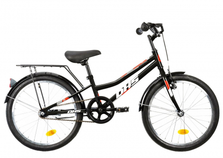 20" (varsta 7-10 ani) - Bicicleta copii 20" DHS 2001, albastru, varsta 7-10 ani