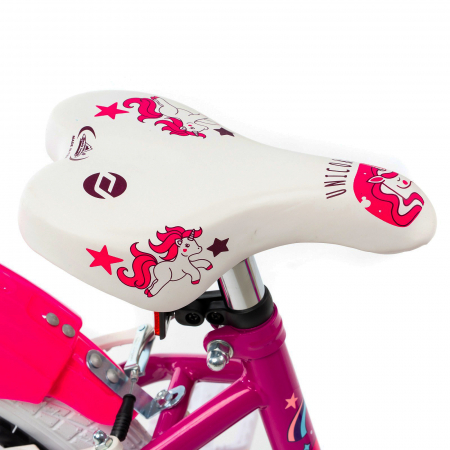Bicicleta copii 20" DHS Junior Unicorn, fucsia, varsta 7-10 ani [7]