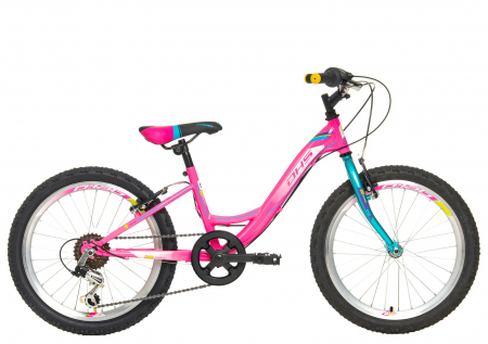Bicicleta copii 20" DHS Modesty 20, cadru otel, frane V-Brake, 6 viteze, varsta 6-9 ani [1]