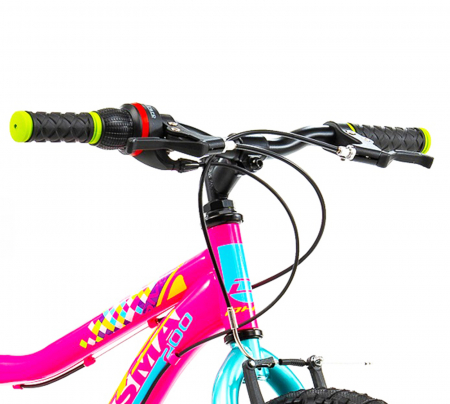 Bicicleta copii 20" DHS Plasma 200, cadru otel, frane V-Brake, 6 viteze,  varsta 7-10 ani [4]