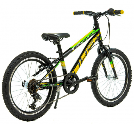 Bicicleta copii 20" DHS Sonic 20, cadru otel, frane V-Brake, 6 viteze, varsta 7-10 ani [2]