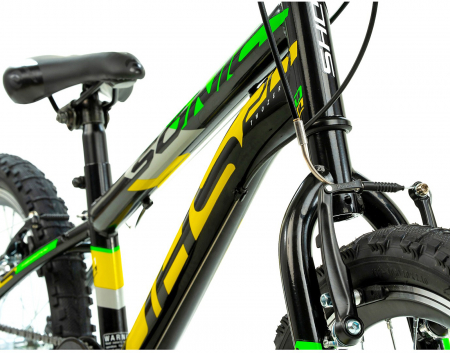 Bicicleta copii 20" DHS Sonic 20, cadru otel, frane V-Brake, 6 viteze, varsta 7-10 ani [3]