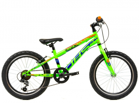 Bicicleta copii 20" DHS Sonic 20, cadru otel, frane V-Brake, 6 viteze, varsta 7-10 ani [1]