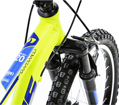 Bicicleta copii 20" DHS Terrana 2023, cadru aluminiu, manete RevoShift, frane V-Brake, 6 viteze, varsta 7-10 ani [4]