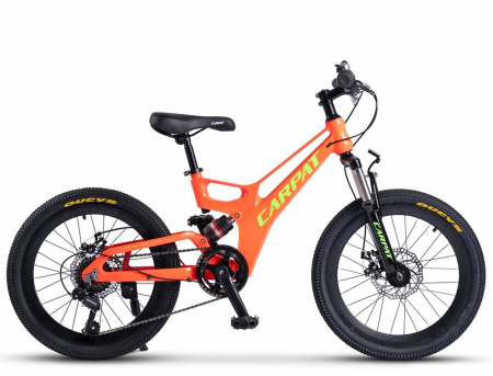 Bicicleta copii 20" MTB-FS CARPAT Pro C20344, cadru aluminiu, 7 viteze, varsta 7-10 ani [1]