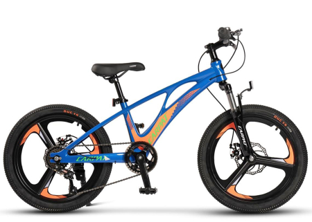 Bicicleta copii 20" MTB-HT CARPAT C20343, jante magneziu, cadru aluminiu 8.5", 7 viteze, varsta 7-10 ani [1]